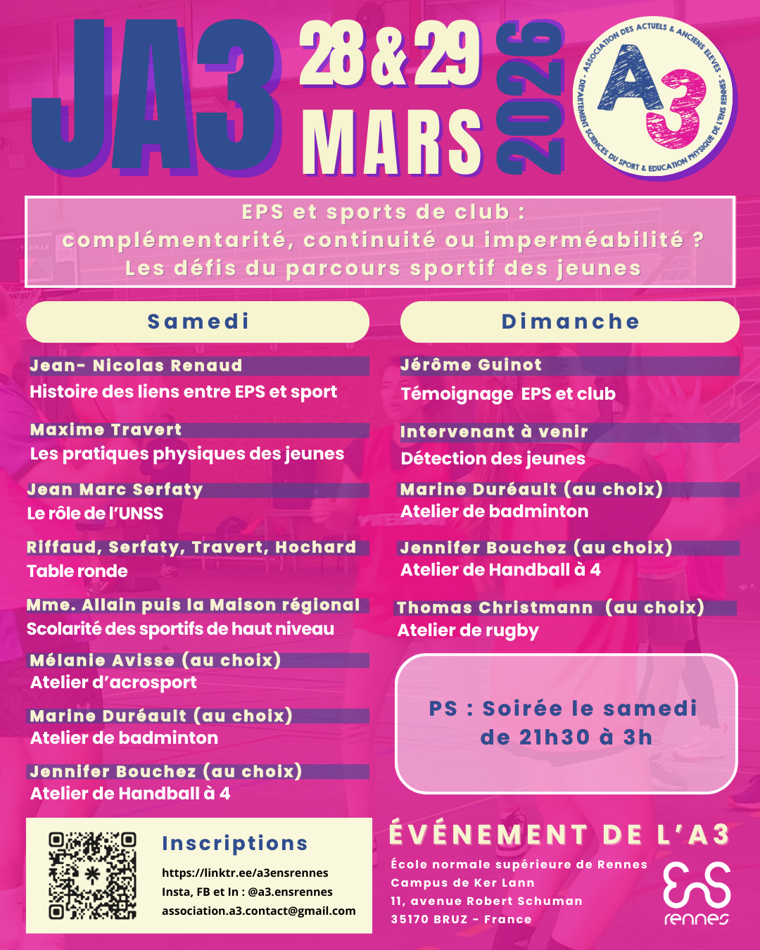 Programme JA3