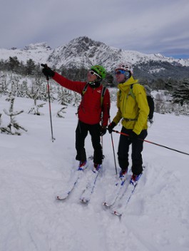 15/02/2015 : En bons compétiteurs, on repère le parcours ! :-)